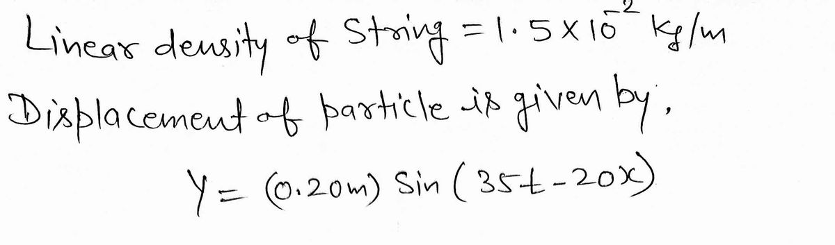 Physics homework question answer, step 1, image 1